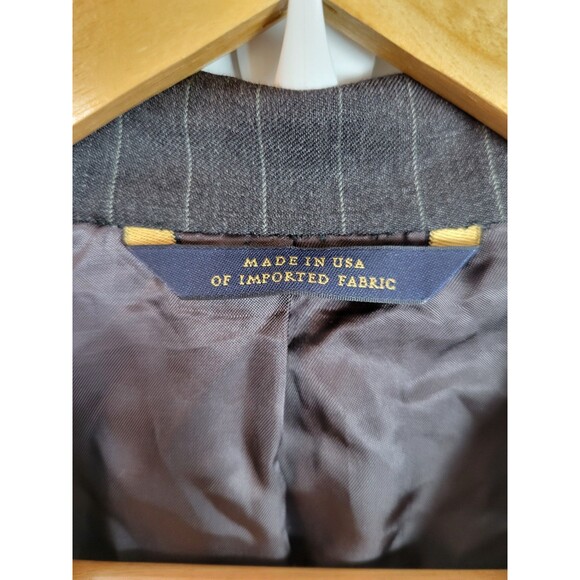 Brooks Brothers Estrato Trabaldo Togna 1840 Wool Blazer Size 45R/W40 FLAWED - Picture 3 of 13